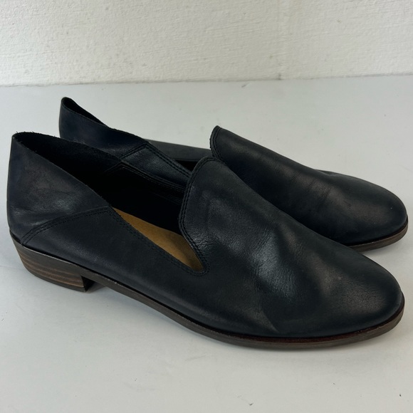 Lucky Brand Women's Cahill Crashback Flats Blue Size 7.5 M main image 1